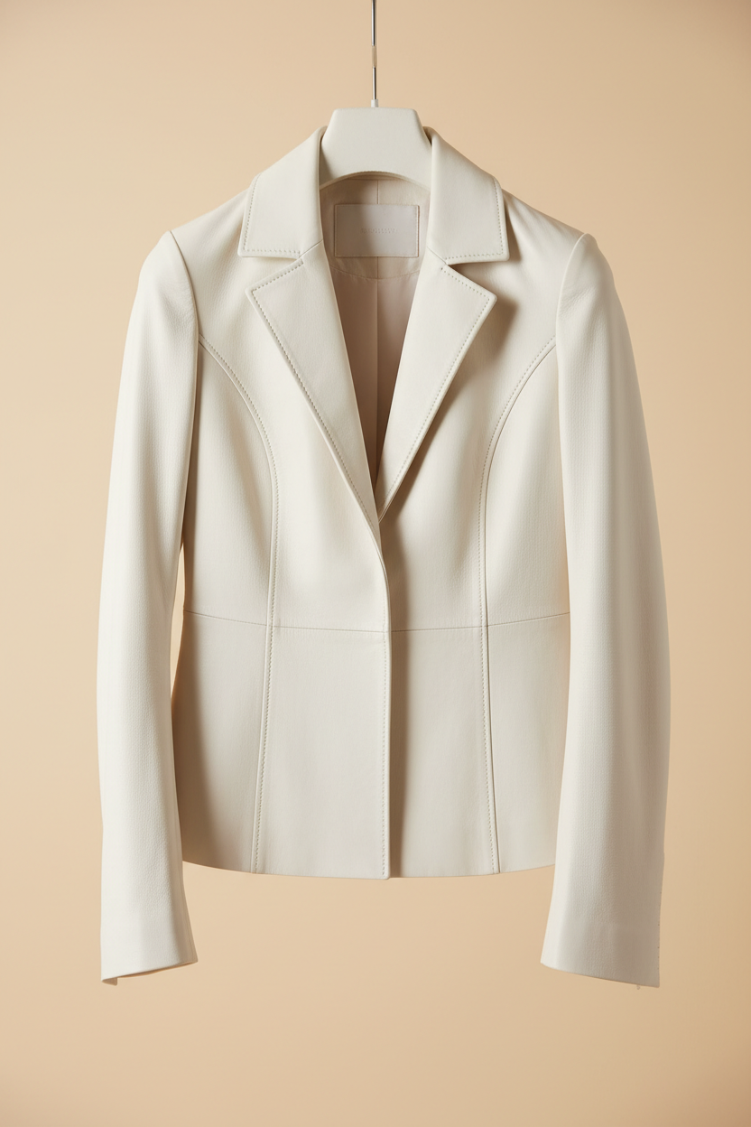 Elegant Tailored Blazer – Classic Single-Breasted Sophisticated Jacket