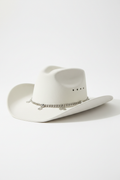Elegant Western Cowboy Hat – Ivory White