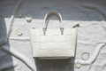 Elegant Woven Leather Tote Bag – Luxury Top Handle Handbag for Work, Shopping &amp; Everyday Use