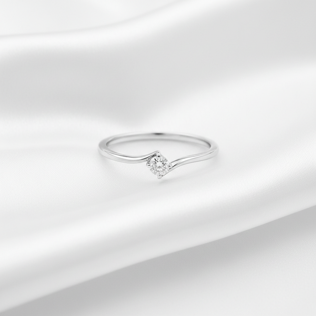Minimalist Diamond Ring